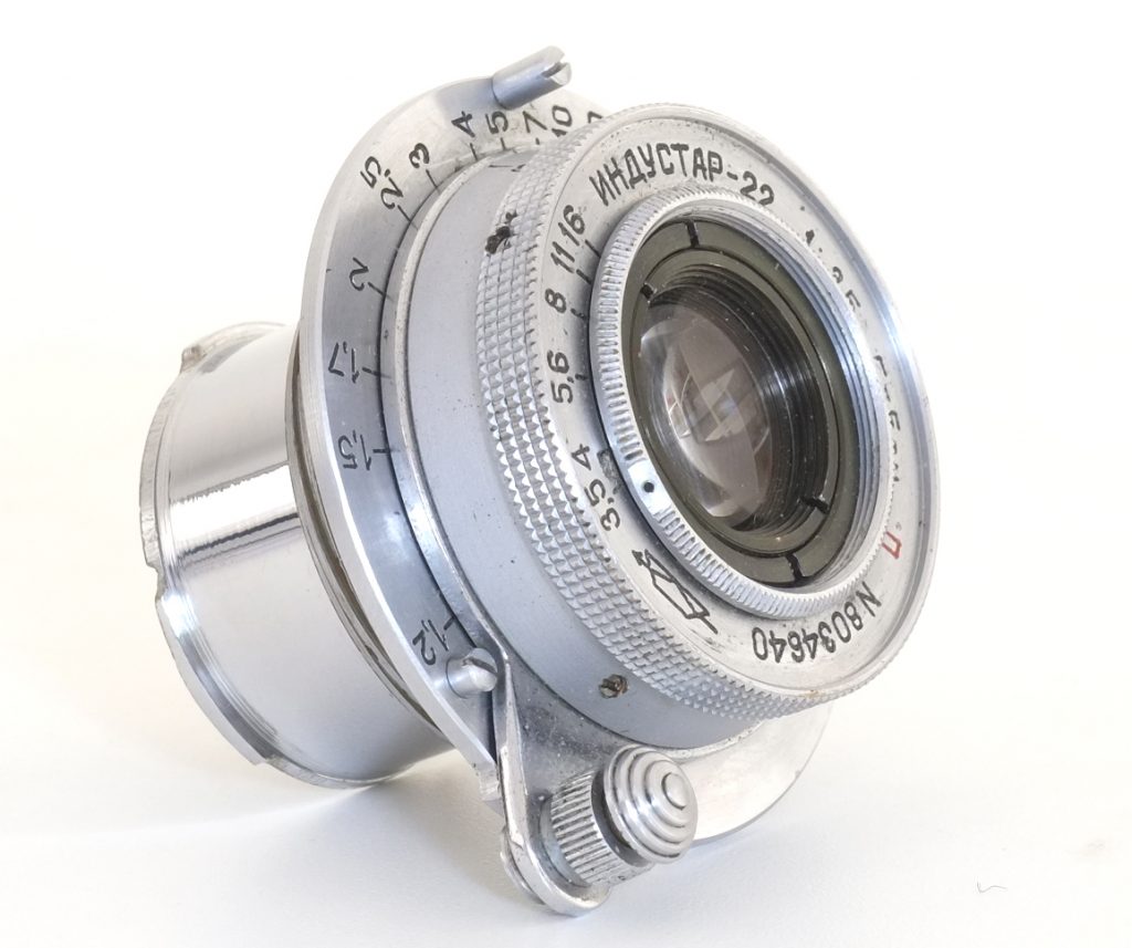 Industar-22 50mm f3.5 l39 沈胴型 オールドレンズ 14 - レンズ(単焦点)