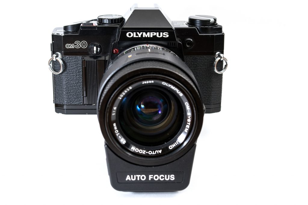 AFが未来だった時代 Vol.4 各社のオートフォーカスカメラ OLYMPUS OM30 